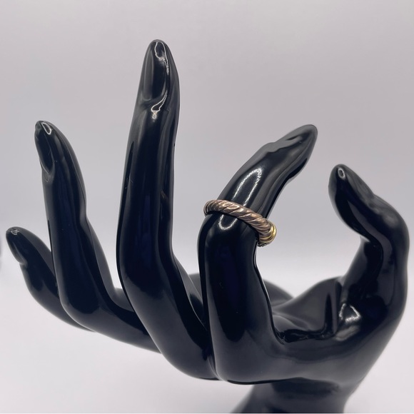 David Yurman Diamond 18K Ring - Picture 2 of 4